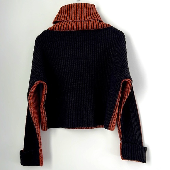 Nordstrom TOPSHOP Cowl Neck Sweater Size XS (2) - Picture 6 of 12